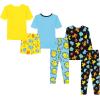 imagePokmon boys 6piece Snugfit Cotton Pajama Set Soft amp Cute for KidsI Love Pokemon