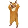 imageSAZAC Kigurumi  Pokemon  Eevee  Onesie Jumpsuit Halloween Costume  Kids Size 59 Year Old