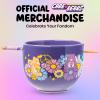 imageSilver Buffalo Pokemon Pikachu Ceramic Ramen Noodle Rice Bowl with Chopsticks Microwave Safe 20 OuncesCare Bears Groovy Flower Power