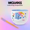 imageSilver Buffalo Pokemon Pikachu Ceramic Ramen Noodle Rice Bowl with Chopsticks Microwave Safe 20 OuncesCare Bears Ramen and Sushi