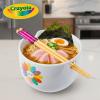 imageSilver Buffalo Pokemon Pikachu Ceramic Ramen Noodle Rice Bowl with Chopsticks Microwave Safe 20 OuncesCrayola