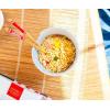 imageSilver Buffalo Pokemon Pikachu Ceramic Ramen Noodle Rice Bowl with Chopsticks Microwave Safe 20 OuncesCup Noodles Logo