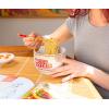 imageSilver Buffalo Pokemon Pikachu Ceramic Ramen Noodle Rice Bowl with Chopsticks Microwave Safe 20 OuncesCup Noodles Logo