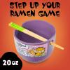 imageSilver Buffalo Pokemon Pikachu Ceramic Ramen Noodle Rice Bowl with Chopsticks Microwave Safe 20 OuncesGarfield Eating Takeout