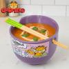 imageSilver Buffalo Pokemon Pikachu Ceramic Ramen Noodle Rice Bowl with Chopsticks Microwave Safe 20 OuncesGarfield Eating Takeout