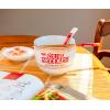 imageSilver Buffalo Pokemon Pikachu Ceramic Ramen Noodle Rice Bowl with Chopsticks Microwave Safe 20 OuncesNissin Cup Noodles Spoon
