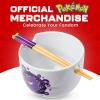imageSilver Buffalo Pokemon Pikachu Ceramic Ramen Noodle Rice Bowl with Chopsticks Microwave Safe 20 OuncesPokemon Gengar
