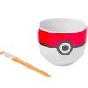 imageSilver Buffalo Pokemon Pikachu Ceramic Ramen Noodle Rice Bowl with Chopsticks Microwave Safe 20 OuncesPokemon Pokeball
