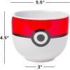 imageSilver Buffalo Pokemon Pikachu Ceramic Ramen Noodle Rice Bowl with Chopsticks Microwave Safe 20 OuncesPokemon Pokeball