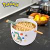 imageSilver Buffalo Pokemon Pikachu Ceramic Ramen Noodle Rice Bowl with Chopsticks Microwave Safe 20 OuncesPokemon Snorlax
