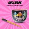 imageSilver Buffalo Pokemon Pikachu Ceramic Ramen Noodle Rice Bowl with Chopsticks Microwave Safe 20 OuncesPowerpuff Girls Group