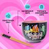 imageSilver Buffalo Pokemon Pikachu Ceramic Ramen Noodle Rice Bowl with Chopsticks Microwave Safe 20 OuncesPowerpuff Girls Group