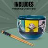 imageSilver Buffalo Pokemon Pikachu Ceramic Ramen Noodle Rice Bowl with Chopsticks Microwave Safe 20 OuncesSpy X Family Anime