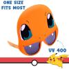 imageSunStaches Pokmon Official Charmander Sunglasses  Costume Accessory  UV400  One Size Fits MostCharmander