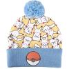 imageBioworld Pokemon Pikachu AOP Knit Cap Yellow