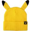 imageBioworld Pokemon Pikachu Inspired Adult Unisex Yellow Cuff Beanie