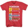 imageMad Engine Pokemon Boys TShirt  Character Shirt for Boys or GirlsRed