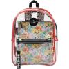 imagePokemon Multi Character AOP Adult 17 Backpack With Removable Laptop PouchMulticolored