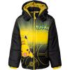imagePokemon Pikachu Zip Up Winter Coat Puffer Jacket Toddler to Big Kid Sizes 41416Yellow