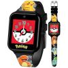 imagePokmon Interactive Kids Smartwatch  Touchscreen Watch with Games Camera Voice Recorder Step Tracker Alarm amp Timer  10 Pokmon Watch Faces USB Rechargeable  Fits Wrists 55 to 8Black