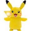 imagePokmon Pikachu Electric Charge Plush  10 Inch Interactive Plush with Lights Voice Reactions and Thunder FX