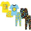 imagePokmon boys 6piece Snugfit Cotton Pajama Set Soft amp Cute for KidsI Love Pokemon