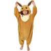 imageSAZAC Kigurumi  Pokemon  Eevee  Onesie Jumpsuit Halloween Costume  Kids Size 59 Year Old