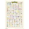 imageTrends International Pokmon  Kanto Grid Wall Poster 22375 x 34 Unframed Version
