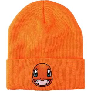 imageBioworld Pokemon Charmander Face Orange Cuff Beanie