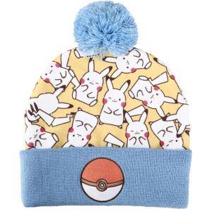 imageBioworld Pokemon Pikachu AOP Knit Cap Yellow