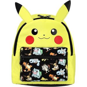 imageBioworld Pokemons Pikachu Adorable Mini Backpack with 3d Ears