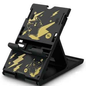 imageNintendo Switch Compact Playstand Black amp Gold Pikachu by HORI  Officially Licensed by Nintendo and Pokemon Adjustable