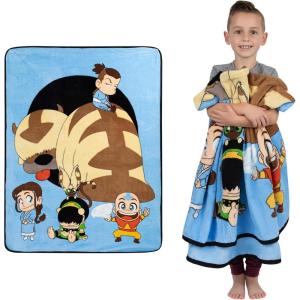 imagePokemon Anime Pikachu and Eevee Kids Bedding Super Soft Micro Raschel Throw 46 in x 60 in Official Licensed Product by FrancoAvatar the Last Airbender
