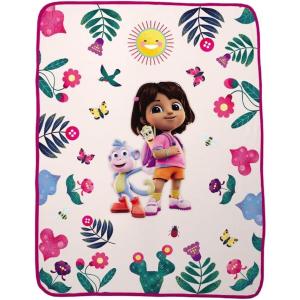 imagePokemon Anime Pikachu and Eevee Kids Bedding Super Soft Micro Raschel Throw 46 in x 60 in Official Licensed Product by FrancoDora the Explorer