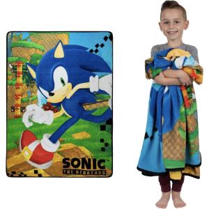 imagePokemon Anime Pikachu and Eevee Kids Bedding Super Soft Micro Raschel Throw 46 in x 60 in Official Licensed Product by FrancoSonic the Hedgehog