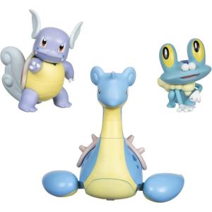 imagePokemon Battle Figure 3 Pack  Features 2Inch Pancham and Lucario and 3Inch Infernape Battle FiguresWatertype Theme