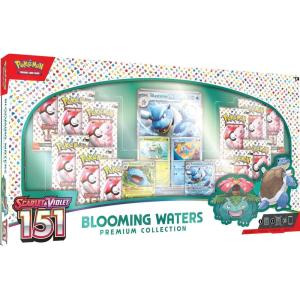 imagePokemon TCG Blooming Waters 151 Premium Collection  12 Packs Promos