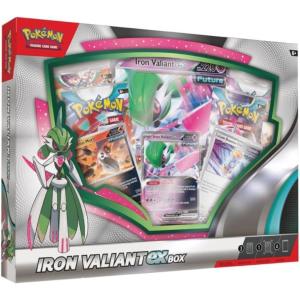 imagePokemon TCG Roaring Moon or Iron Valiant ex Box One at Random