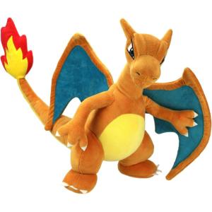 imagePokmon 12 Large Charizard Plush  Officially Licensed  Charmander Evolution  Authentic Soft Stuffed Animal Toy Figure  Holiday Christmas Stocking Stuffer Gift for Kids Boys Girls  2