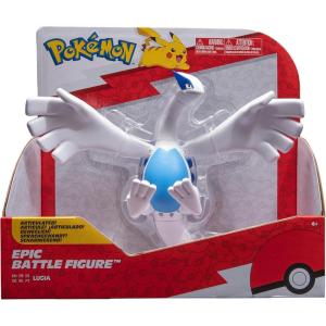 imagePokmon Lugia Epic Battle Figure  12Inch Articulated Epic Battle Figure with Flight Stand