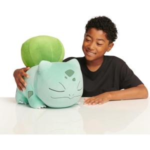 imagePokmon Pikachu Sleeping Plush  18Inch Premium Plush in Sleeping PoseBulbasaur