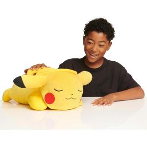 imagePokmon Pikachu Sleeping Plush  18Inch Premium Plush in Sleeping PosePikachu