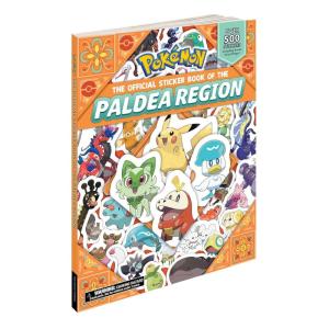 imagePokmon The Official Sticker Book Of The Paldea Region Pokemon Pikachu Press