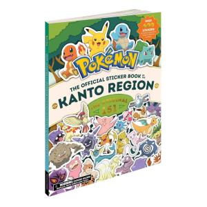 imagePokmon The Official Sticker Book of the Kanto Region The Original 151 Pokemon Pikachu Press