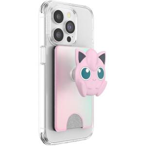 imagePopSockets Phone Wallet with Expanding Kickstand Phone Card Holder Pokemon  Eevee Evolution PartyPopOut Jigglypuff