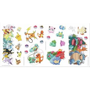 imageRoomMates RMK4150SCS Pokemon Favorite Character Peel and Stick Wall DecalsPack of 1