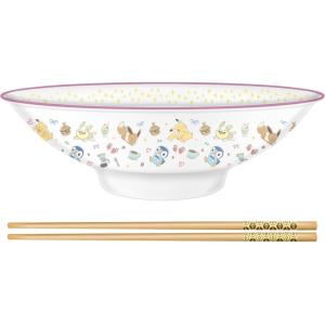 imageSilver Buffalo Pokemon Pikachu Ceramic Ramen Noodle Rice Bowl with Chopsticks Microwave Safe 20 OuncesPokemon Cafe Food and Character Pattern Big