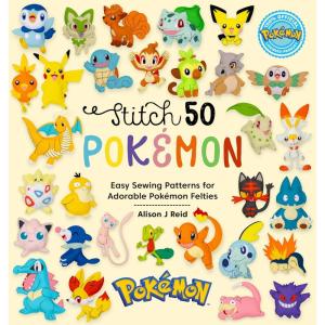 imageStitch 50 Pokmon Easy sewing patterns for adorable Pokmon felties