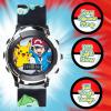 imageAccutime Kids Pokemon Digital LCD Quartz Watch for Boys Girls and Adults All AgesAsh  Pikachu