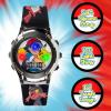 imageAccutime Kids Pokemon Digital LCD Quartz Watch for Boys Girls and Adults All AgesAsh Pikachu 2